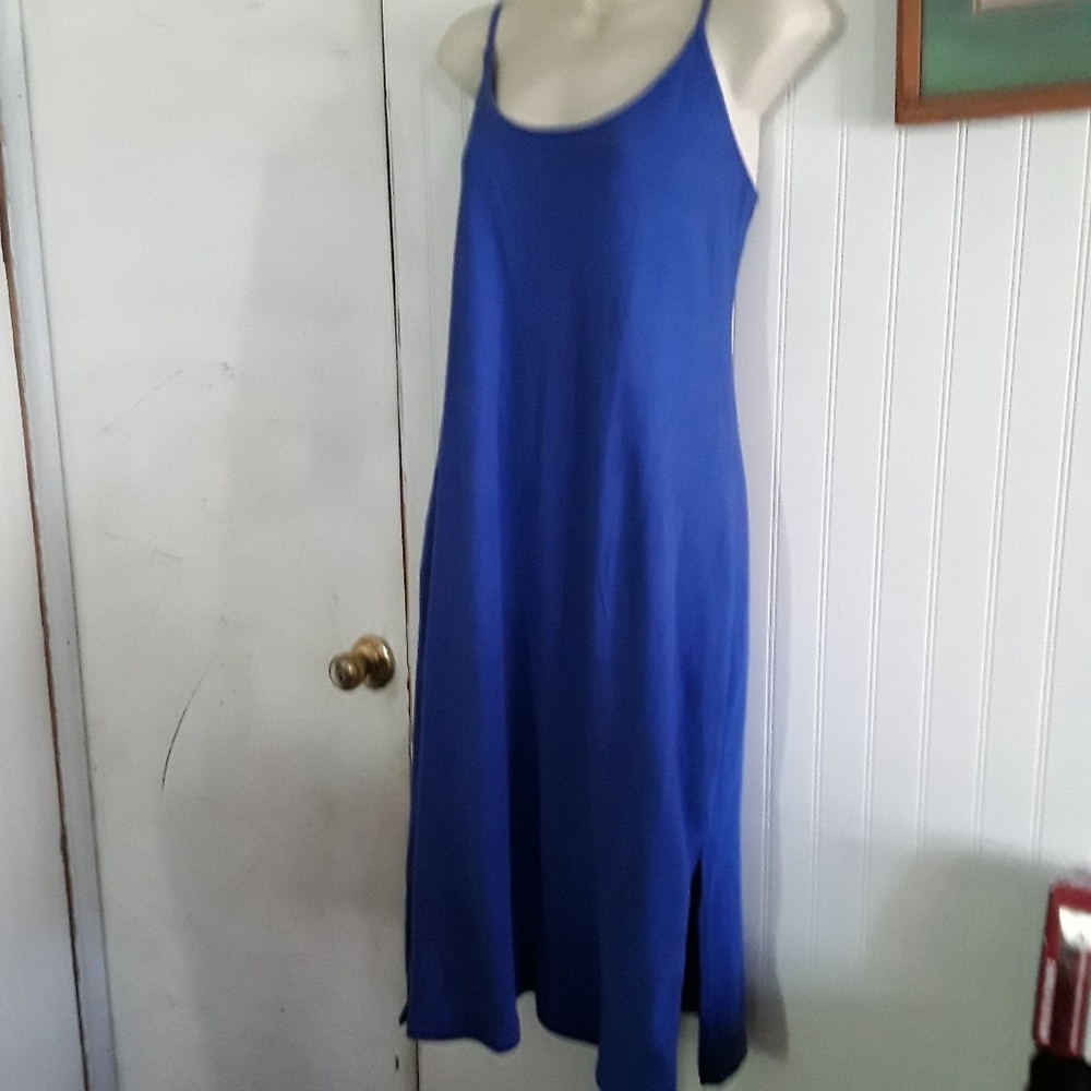 J CREW  Blue  dress Size M - Picture 8 of 8